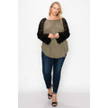 Solid Top Featuring Flattering Lace Bell Sleeves by DailySale