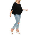 Solid Top Featuring Flattering Wide Sleeves by DailySale
