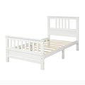 Solid Wood Platform Bed and Kids Room Headboard by DailySale