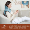 Soluxe Comfort Weighted Neck and Shoulder Heating Pad by DailySale