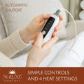 Soluxe Comfort Weighted Neck and Shoulder Heating Pad by DailySale
