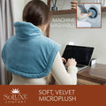 Soluxe Comfort Weighted Neck and Shoulder Heating Pad by DailySale