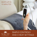 Soluxe Comfort XL King Size Heating Pad by DailySale