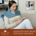 Soluxe Electric Weighted Neck and Back Heating Pad