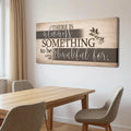 Something To Be Thankful Faith Wall Sign by Tailored Canvases