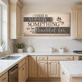 Something To Be Thankful Faith Wall Sign by Tailored Canvases