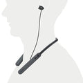 Sony - C400 Wireless Behind-Neck in Ear Headphone - Black (Refurbished) by DailySale
