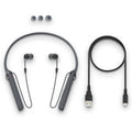 Sony - C400 Wireless Behind-Neck in Ear Headphone - Black (Refurbished) by DailySale