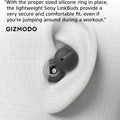 Sony LinkBuds Truly Wireless Earbud Headphones (Refurbished) by DailySale