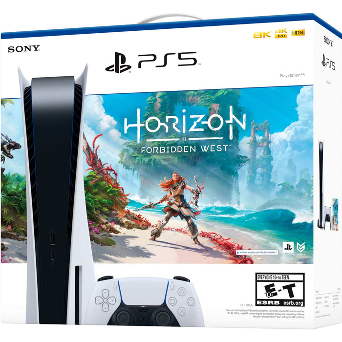 Sony PlayStation 5 Console Horizon Forbidden West Bundle Disk by DailySale
