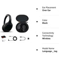 Sony WH-1000XM4 Wireless Noise Canceling Overhead Headphones with Mic (Refurbished) by DailySale