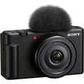 Sony ZV-1F Vlog Camera for Content Creators and Vloggers Black (Refurbished) by DailySale