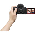 Sony ZV-1F Vlog Camera for Content Creators and Vloggers Black (Refurbished) by DailySale