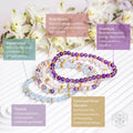 Soothing Anxiety-Free Bracelet Pack of 4 by Conscious Items