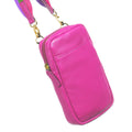 Sophia Full-Grain Leather Phone Crossbody Wallet Bag by MiamiLeathers.com