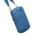 Sophia Full-Grain Leather Phone Crossbody Wallet Bag by MiamiLeathers.com
