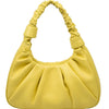 Sophia Full-grain Pebbled Leather Hobo Shoulder Bag for Women