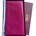 Sophia Soft Full-Grain Leather Double-Zip Wallet with RFID Protection by MiamiLeathers.com