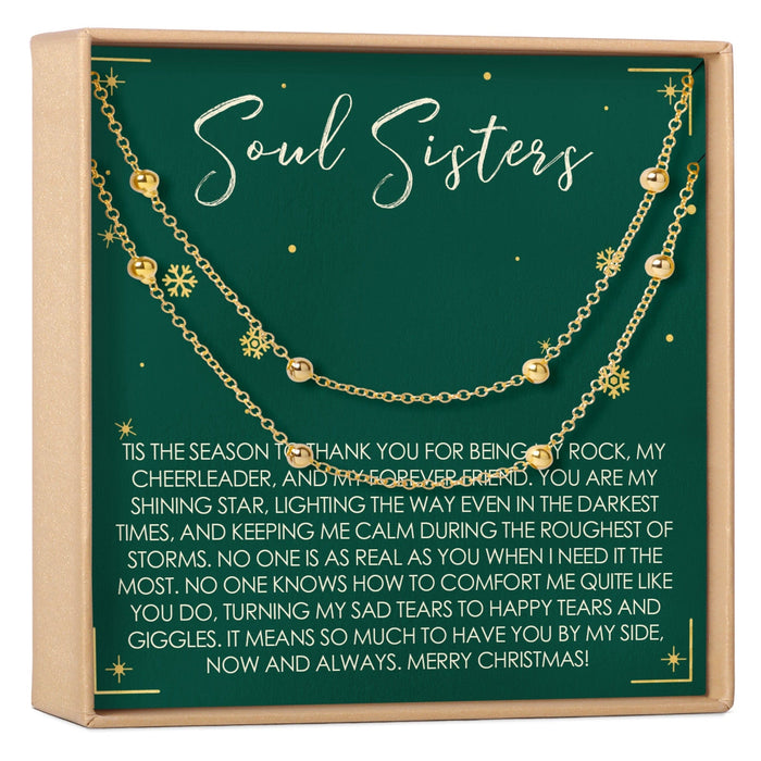 Soul Sisters Christmas Dot Bracelet Set by Dear Ava