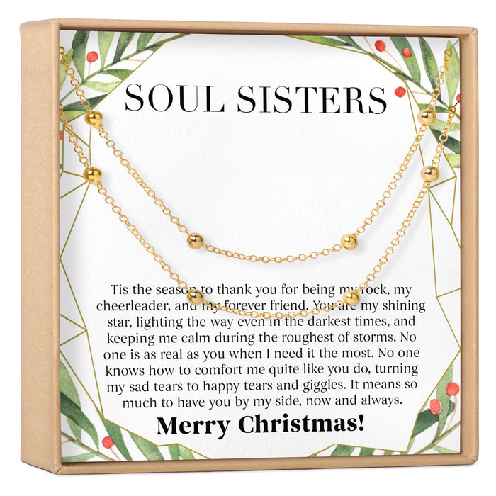 Soul Sisters Christmas Dot Bracelet Set by Dear Ava