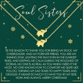 Soul Sisters Christmas Elephant Necklace Set by Dear Ava