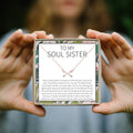 Soul Sisters Double Intersecting Arrows Necklace by Dear Ava