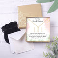 Soul Sisters Gold Bar Earring Threader and Necklace Jewelry Set by Dear Ava