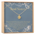 Soul Sisters Lotus Necklace by Dear Ava