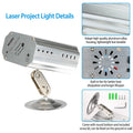 Sound Activated LED Projected Laser Patterns by DailySale