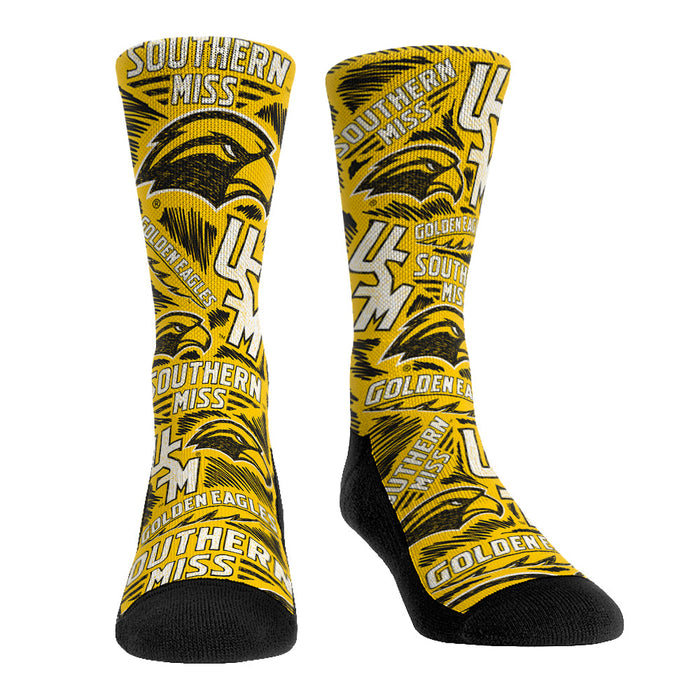 Southern Miss - Logo Sketch by Rock 'Em Socks