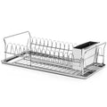 Space Saving Stainless Steel Chrome Dish Rack - Assorted Styles by DailySale