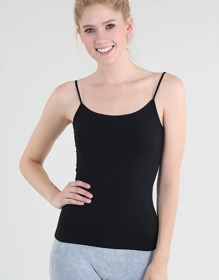 Spaghetti Strap Short Length Camisole by Boutique 23