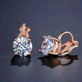 Sparkling Round Perforated Women's Earrings by DailySale