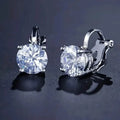 Sparkling Round Perforated Women's Earrings by DailySale
