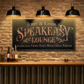 Speakeasy Lounge Wall Sign by Tailored Canvases