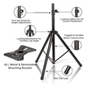 Speaker Tripod Stand Adjustable Height Heavy Duty Holder by DailySale