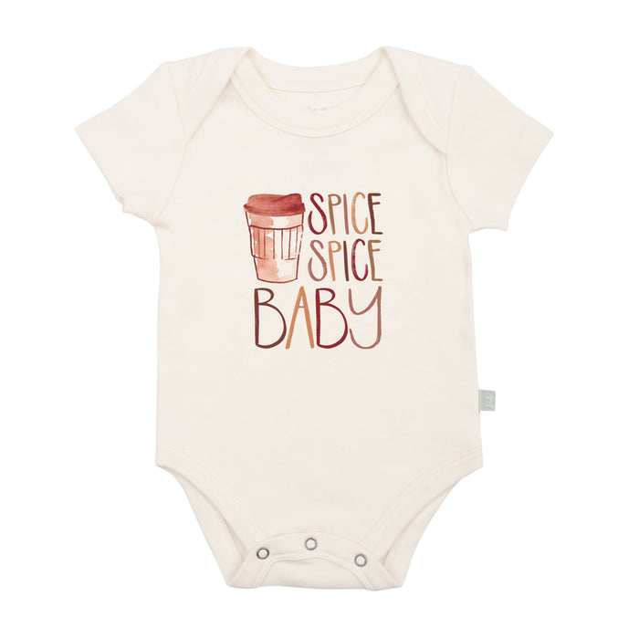 graphic bodysuit | spice spice baby by Finn + Emma