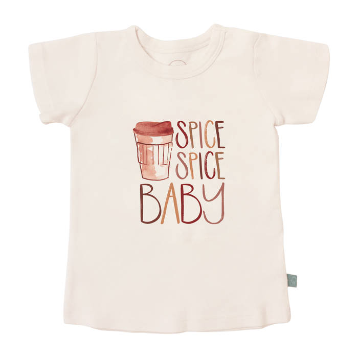 graphic tee | spice spice baby by Finn + Emma