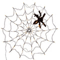 Spider Web Light with Hairy Spider 70LED Battery Powered Remote Control 8 Lighting Modes by DailySale