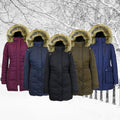 Spire By Galaxy Heavyweight Women's Parka with Hood by DailySale