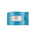 Splash Zone Medium Flat Rectangle Hair Clip by TELETIES