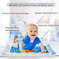 Splashin' Kids Inflatable Tummy Time Premium Water Mat Infants and Toddlers by DailySale