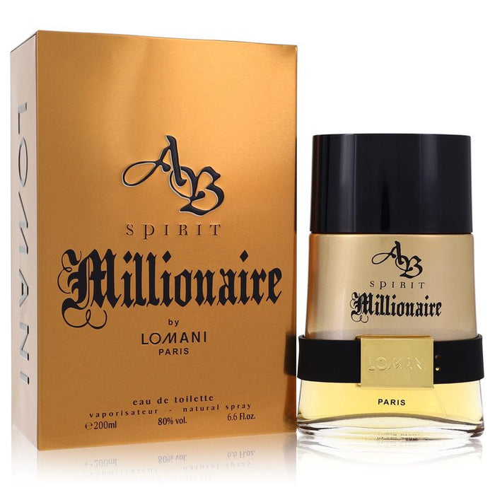 Spirit Millionaire by Lomani Eau De Toilette Spray 6.7 oz for Men by Avera Group