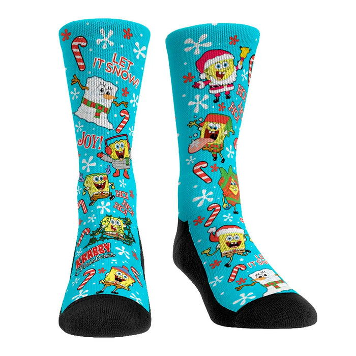 SpongeBob SquarePants - Christmas All-Over by Rock 'Em Socks