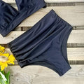 Sporlike Women Ruffle High Waist Swimsuit by DailySale