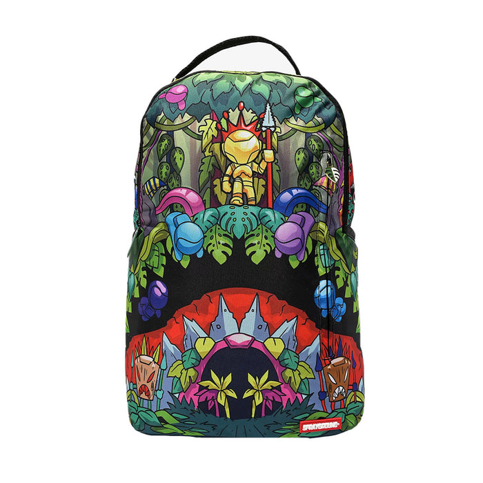 Sprayground Mind Tri Crazy Shark DLXSR Backpack B5410 by I-Max Fashions