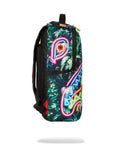 Spratground Neon Shark Jungle DLXSR B5141 by I-Max Fashions
