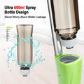 Spray Mop 360° Rotating Head Floor Cleaner 600Ml Bottle Fiber Sweeper Flat Mop by DailySale