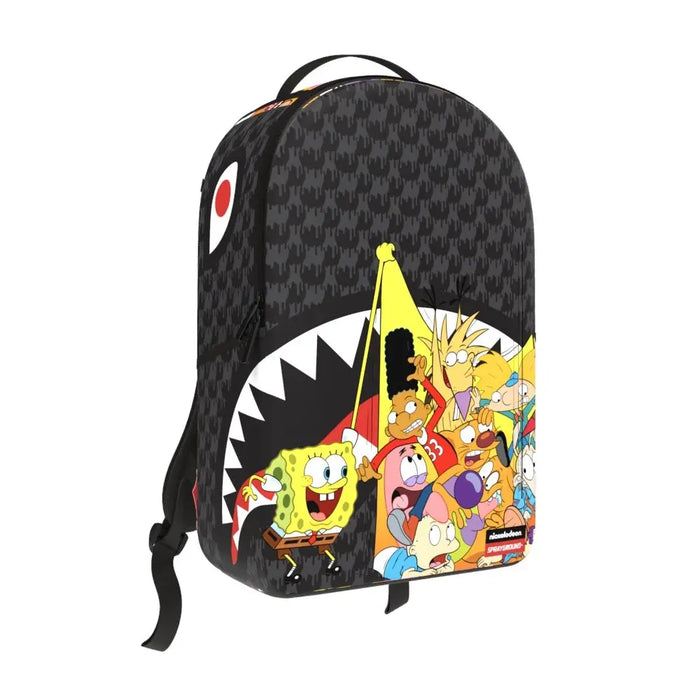 Sprayground 90s Nick Crammed Reveal DLXSV Backpack B7417 by I-Max Fashions