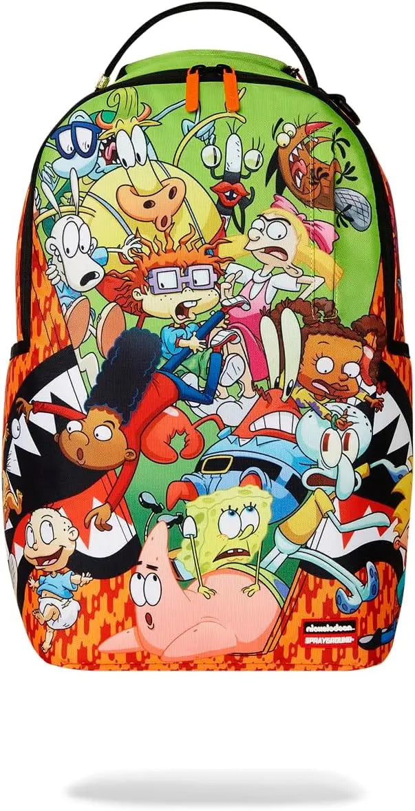 Sprayground 90's Nickelodeon Character Pile Reveal Backpack B7310 by I-Max Fashions